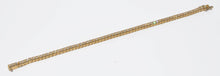 Charger l&#39;image dans la galerie, Bracelet riviere en or jaune en diamant princesse
