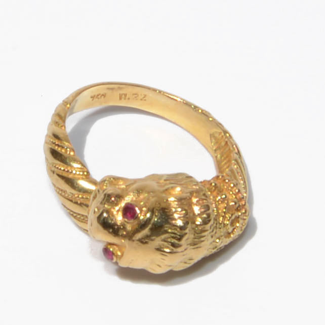 Bague or Lalaounis Animal head