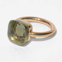 Charger l&#39;image dans la galerie, Bague Pomellato nudo XL en prasolite
