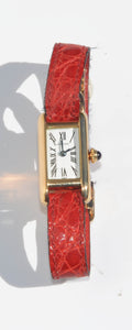 Montre Mini Tank de la maison Cartier