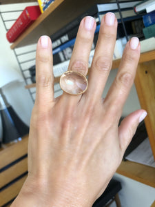 Bague signée Pomellato, Arabesque en or rose