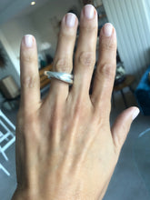 Charger l&#39;image dans la galerie, Bague de la maison Hermès collection Vertige en argent
