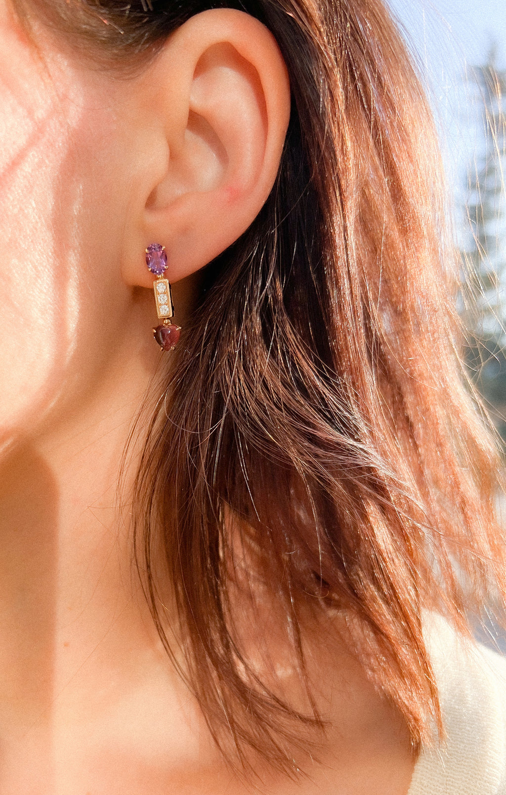 Boucles d'oreilles de la maison Bvlgari modèle Elisia