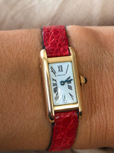 Charger l&#39;image dans la galerie, Montre Mini Tank de la maison Cartier
