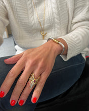 Charger l&#39;image dans la galerie, Bracelet rigide argent et or de la maison Zolotas
