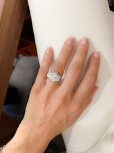 Charger l&#39;image dans la galerie, Bague platine et diamant à gradins
