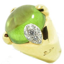 Charger l&#39;image dans la galerie, Bague or Jaune Peridot signée Pomellato - adalgyseboutique
