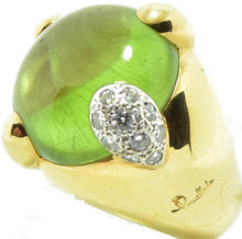 Charger l&#39;image dans la galerie, Bague or Jaune Peridot signée Pomellato - adalgyseboutique
