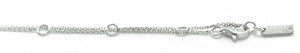 Collier en platine formant une flèche en diamant signée de la Maison Tiffany & co - adalgyseboutique