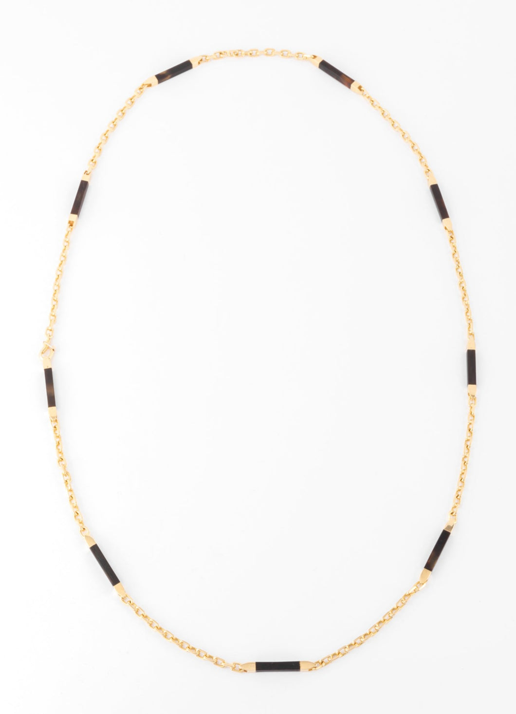 Sautoir or jaune et écaille de la maison Cartier