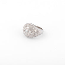 Charger l&#39;image dans la galerie, Bague dôme en platine et diamants
