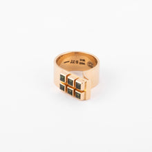 Charger l&#39;image dans la galerie, Bague or jaune et Peridot Georg Jensen
