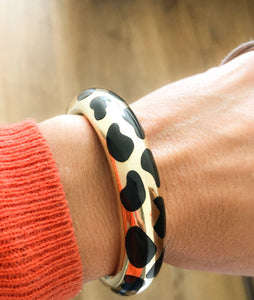 Bracelet or jaune et jade noir Angela Cummings pour Tiffany