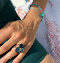 Charger l&#39;image dans la galerie, Bague nudo XL en topaze bleue london blue
