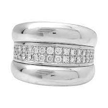 Charger l&#39;image dans la galerie, Bague or gris de la maison Chopard modèle Strada
