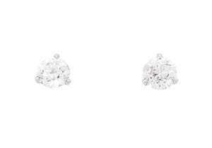 Paire de boucles d'oreilles en diamant taille ancienne