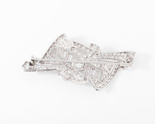 Charger l&#39;image dans la galerie, Broche en platine et diamants
