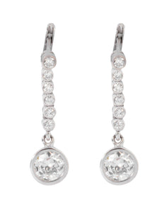 Dormeuse en platine diamant