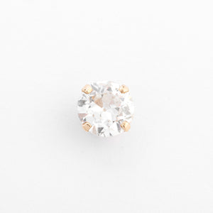 Paire de boucles d'oreilles en diamant taille ancienne